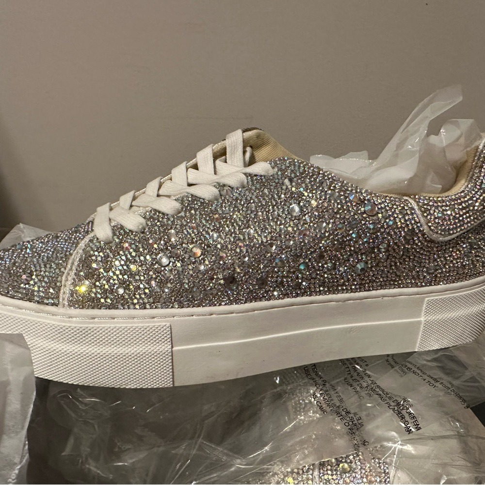 Betsy Johnson Rhinestone Women's Sneakers